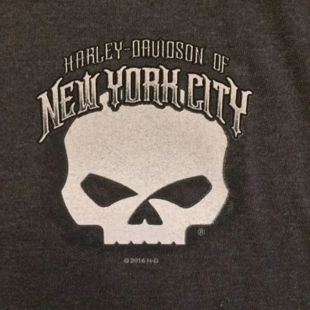 Harley Davidson New York City Skull shirt medium